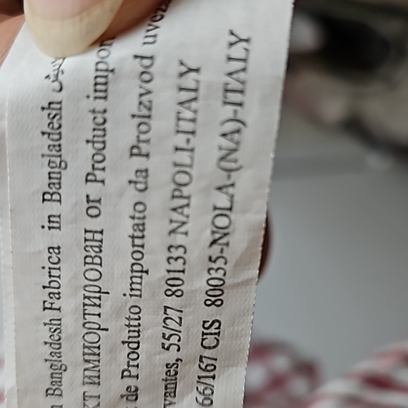 Piazza Italia Denim Blouse Size Large - Picture 6 of 6